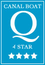 This boat is rated 4 stars This boat is rated 4 stars